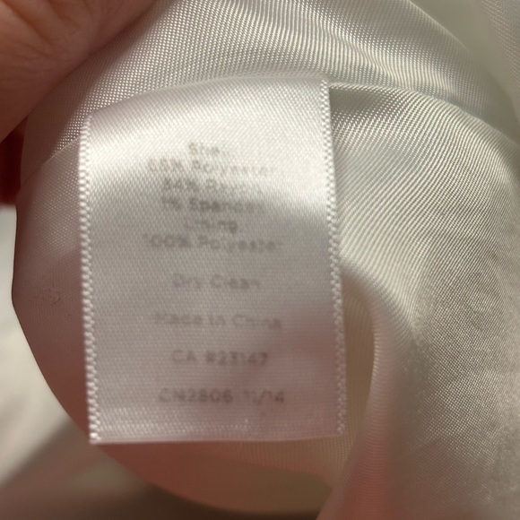 Talbots Black White Check A-line Shift Dress Size 4 Knee Length Sleeveless - Picture 6 of 8